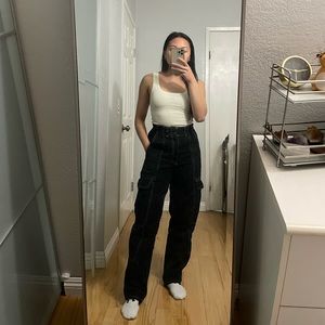 URBAN OUTFITTERS BDG BLACK DENIM RELAXED SKATE JEAN